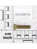 BOLT 3/8 X1 1/2 UNC  2A ZN