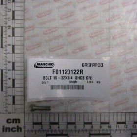 BOLT 10-32X3/4  SHCS GR8