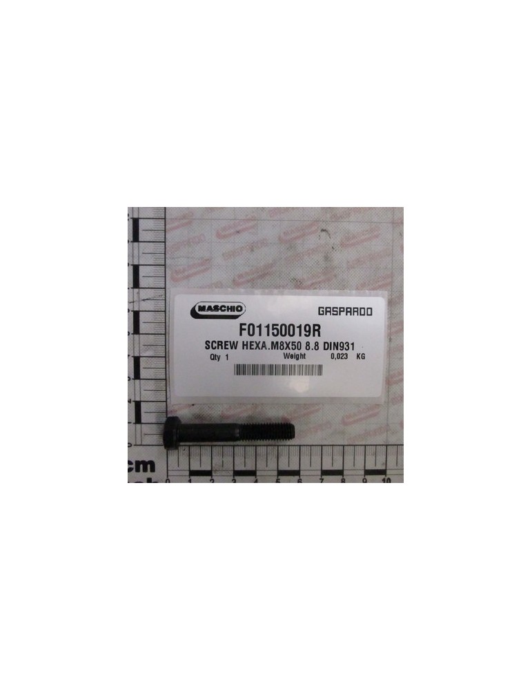 SCREW HEXA.M8X50 8.8 DIN931