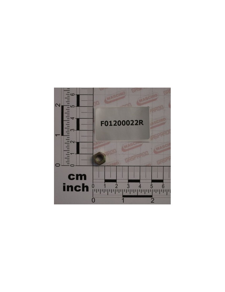 NUT M6X1         U5587   6.8ZN