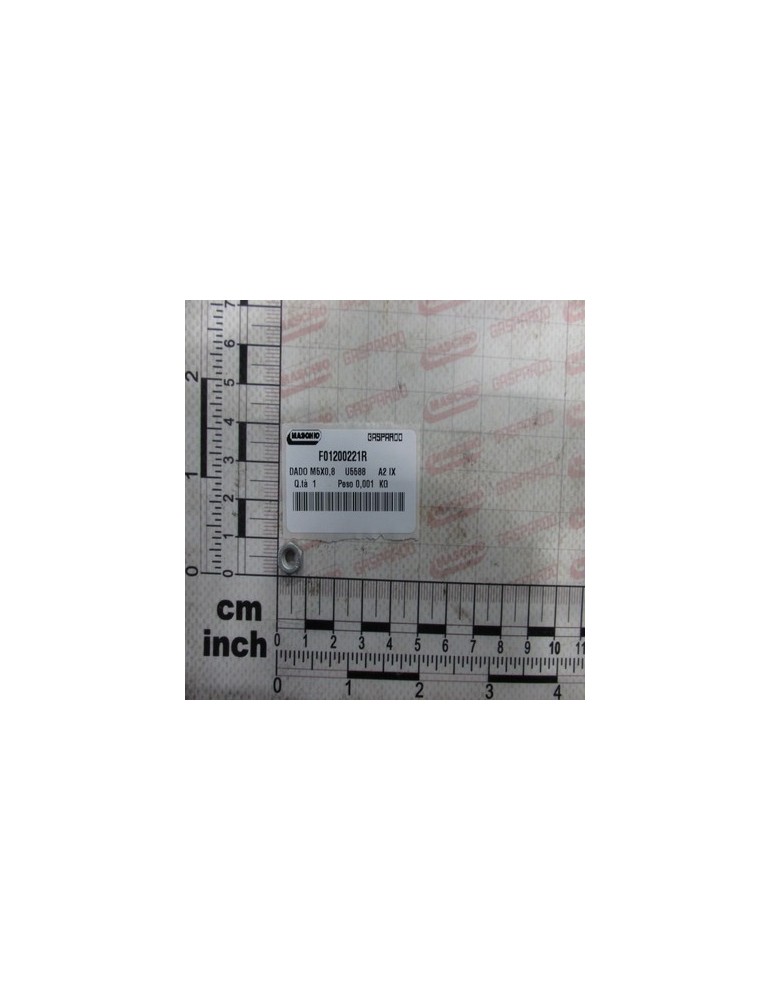 NUT  M5X0,8    U5588     A2 IX