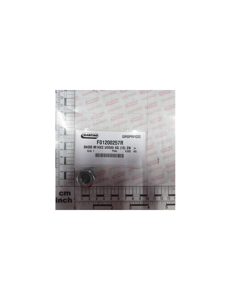 NUT M14X2 U5588 8G (10) ZN