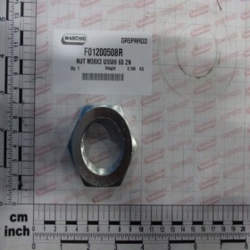 NUT M36X3 U5589 6S ZN