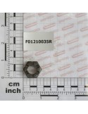 NUT M16X2        U5594   5.8ZN