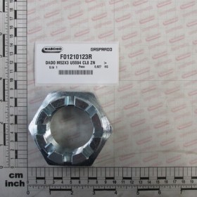 NUT M52X3 U5594 6S ZN