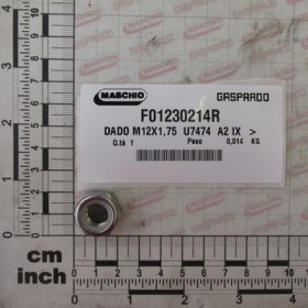 NUT  M12X1,75   U7474    A2 IX