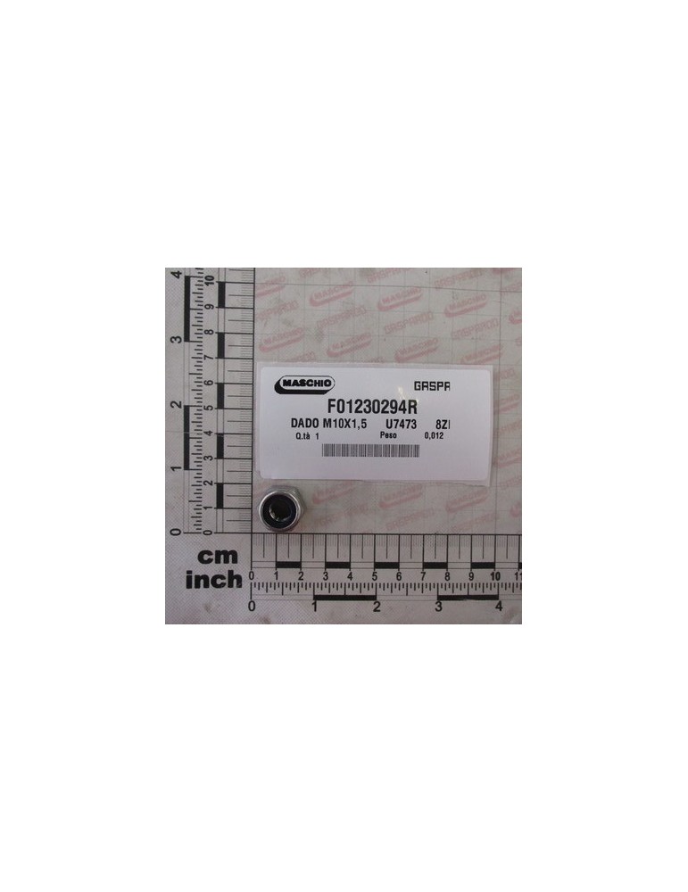 NUT M10X1,5      U7473     8ZN
