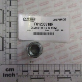 NUT M18X1.5 12 PIECES