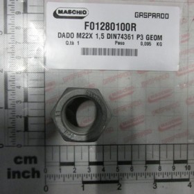 NUT M22X 1,5 DIN74361 P3  GEOM