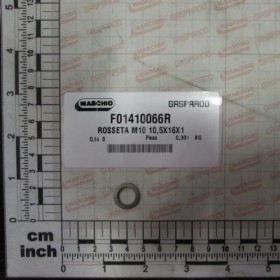 WASHER M10 10,5X16X1