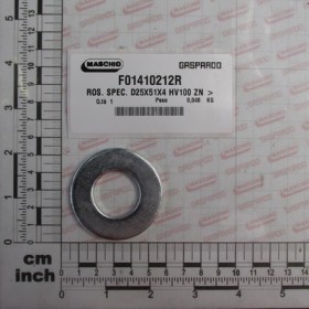 ROS. SPEC. D25X51X4 HV100 ZN .