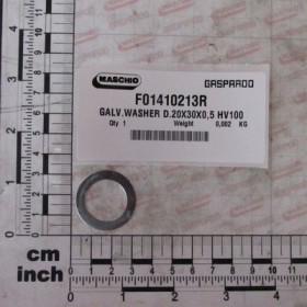 GALV.WASHER D.20X30X0,5 HV100