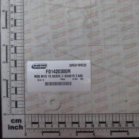 WASHER M10 10,5X20X2