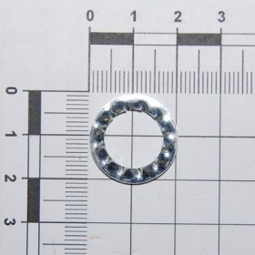 WASHER D12 DIN 6798 D.INT.ZN