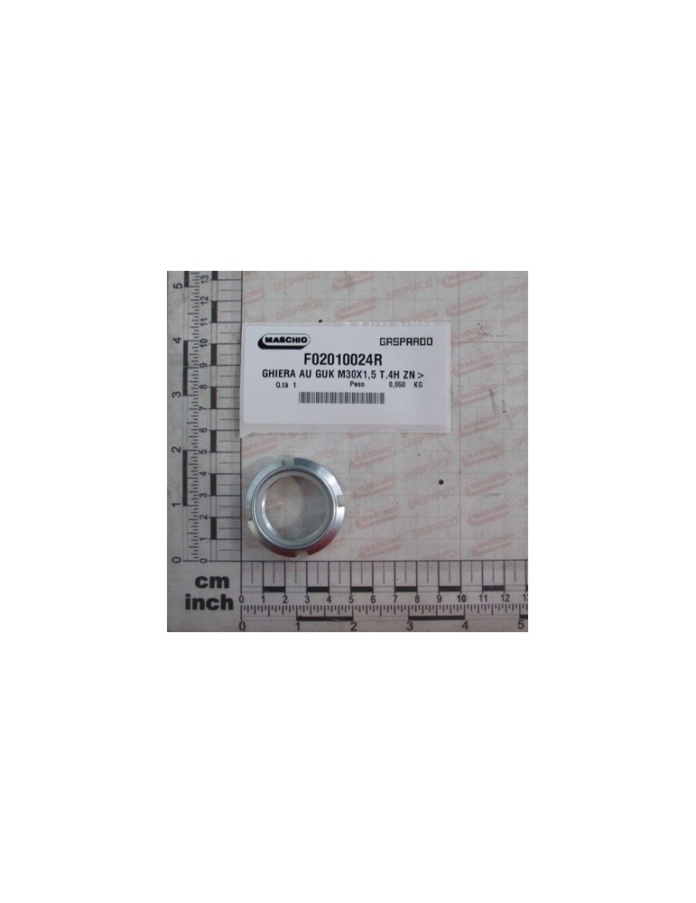 S.LOCK NUT GUK M30X1,5 T.4H ZN