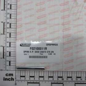 GALV.SPRING PIN 6X60 U6873
