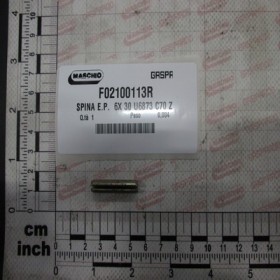 PIN EL. 6X30 DIN 1481 ZN *