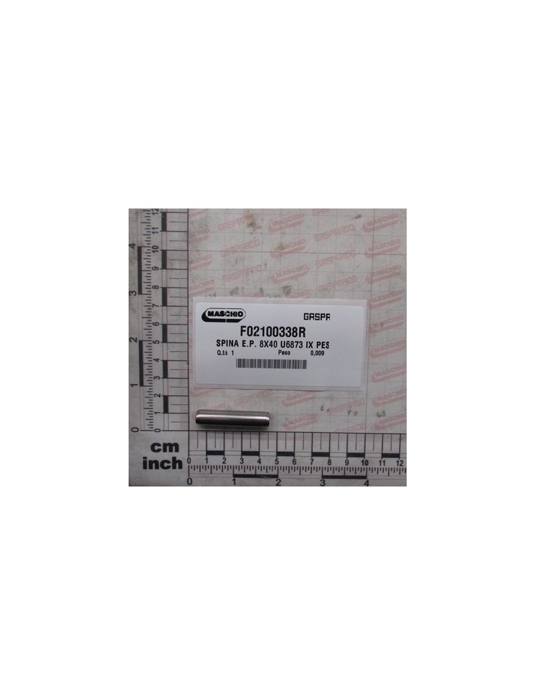 ELASTIC PIN E.P. 8X40 U6873 IX