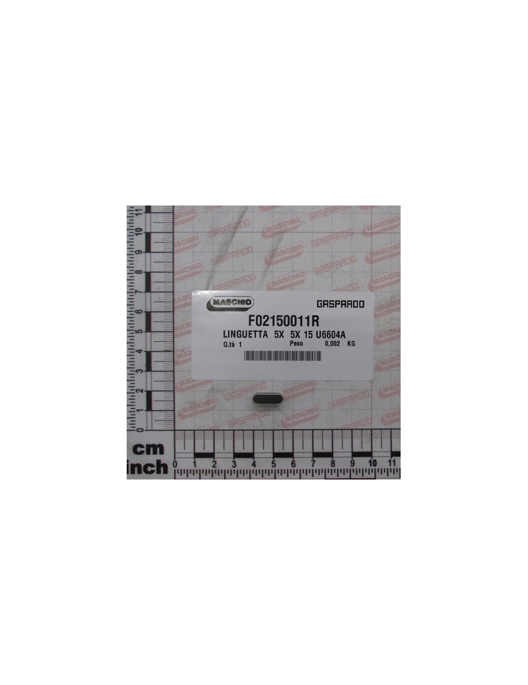 PARALLEL KEY 5X  5X 15 U6604A