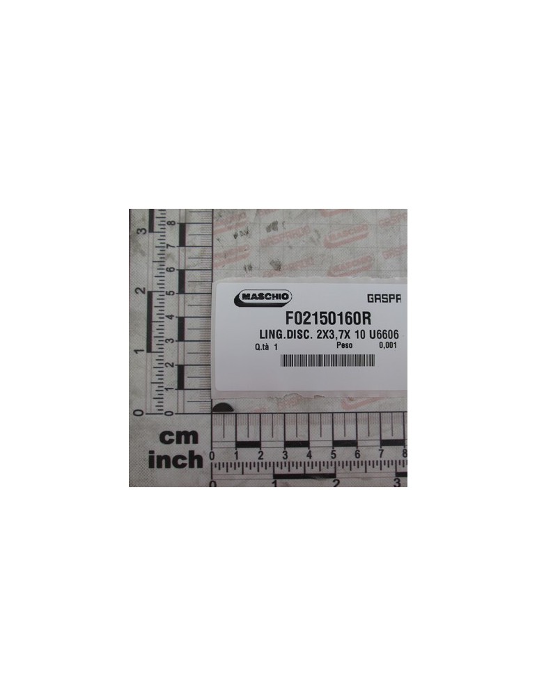 PARALLEL KEY  2X3,7X 10 U6606