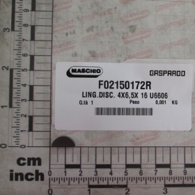 KEY 4X6,5X 16 U6606