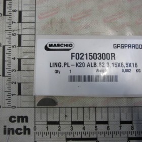 LING.PL-K20 ALB.82 3,15X6,5X16