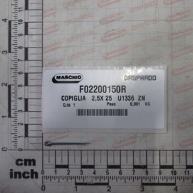 SPLIT PIN 2,5X25 1336 GALVAN.