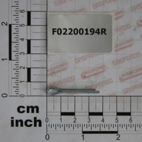 SPLIT PIN 4 X25 1336 GALVAN.