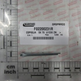 SPLIT PIN  5 X 70 1336 GALVAN.