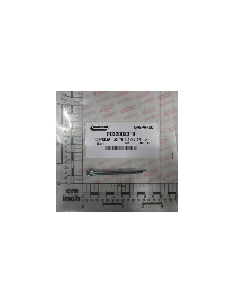 SPLIT PIN  5 X 70 1336 GALVAN.