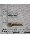 SPLIT PIN 10 X40 1336 GALVAN.