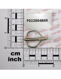 SNAP PIN D.6 X27 ZN