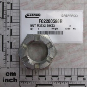 NUT M33X2 50X23              -
