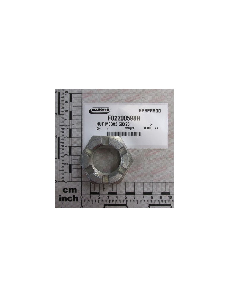 NUT M33X2 50X23              -