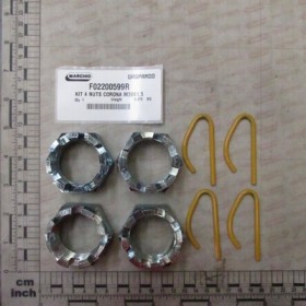 KIT 4 NUTS CORONA M39X1,5