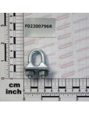 WIRE ROPE CLIPS D.10 ZN