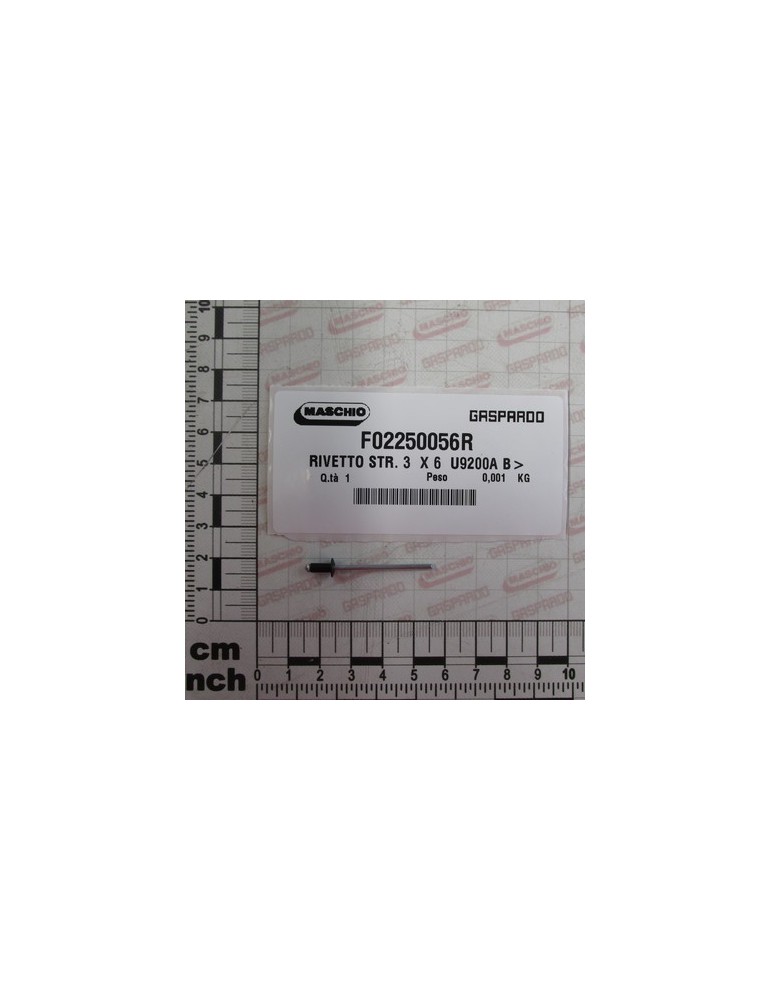 POP RIVET 3X6 U9200A BLACK