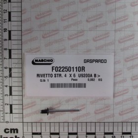 POP RIVET 4X6 U9200A BLACK