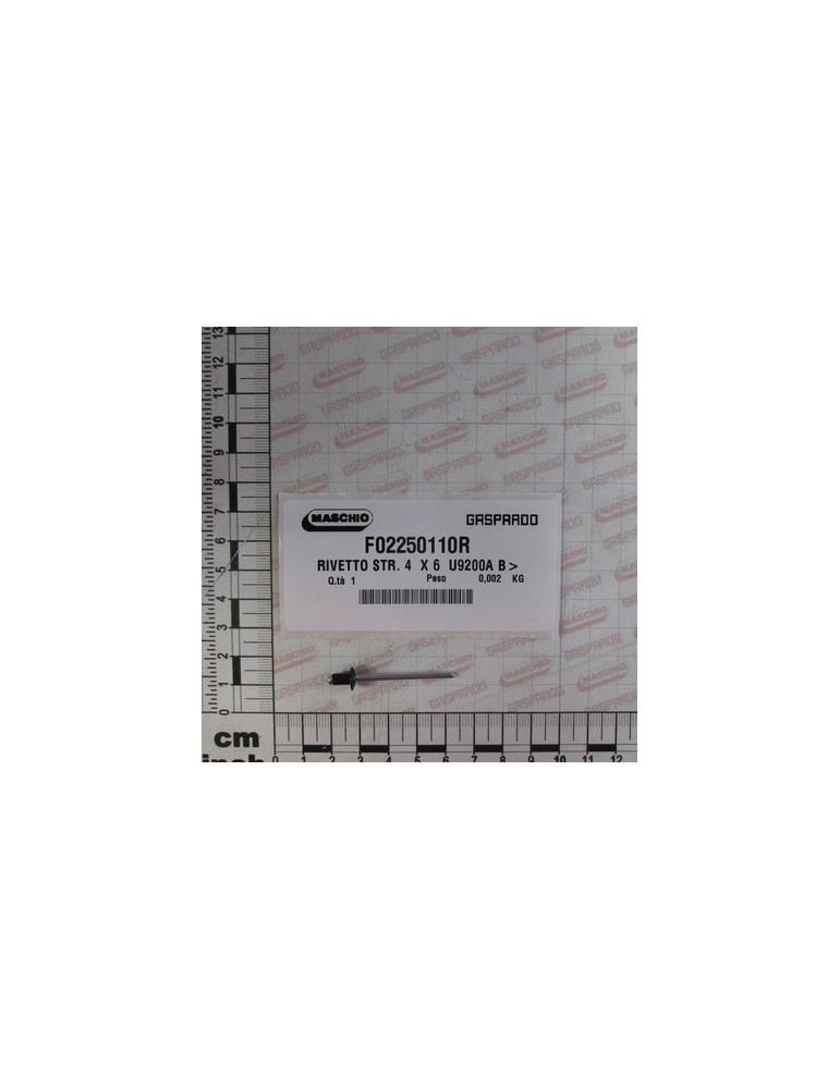 POP RIVET 4X6 U9200A BLACK
