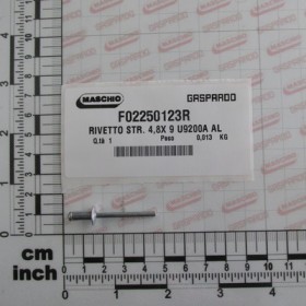 PULL RIVET 4,8X 9 U9200A ALL