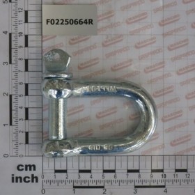 \"D\" SHACKLES D16 U1947C ZN