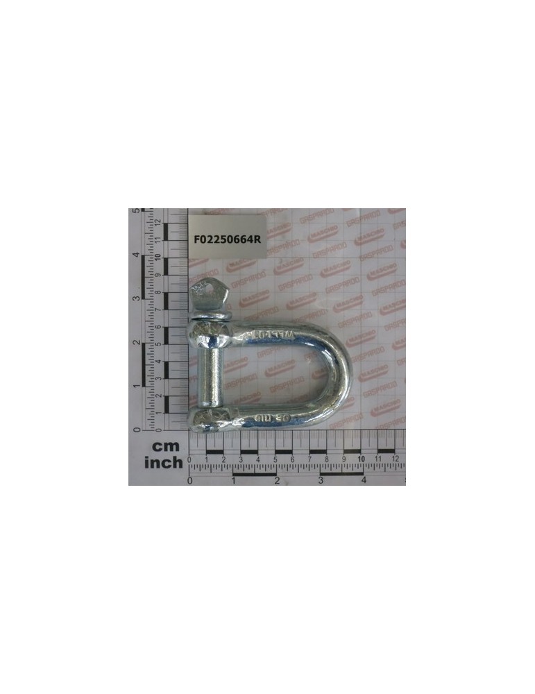 \"D\" SHACKLES D16 U1947C ZN