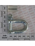 \"D\" SHACKLES D16 U1947C ZN
