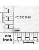 THREADED ZINCKED INSERT M6X14