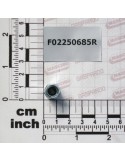 THREADED INSERT M8X19,5