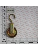 BRASS PULLEY WITH HOOK