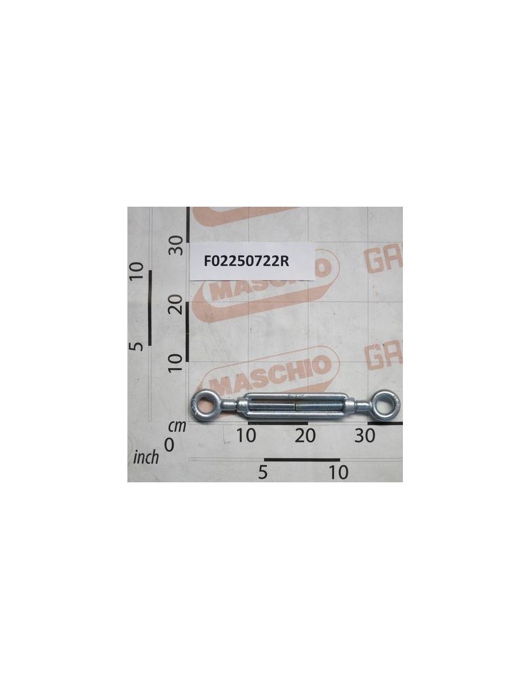 TIE-ROD 2 EYE M16 ZN