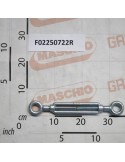 TIE-ROD 2 EYE M16 ZN