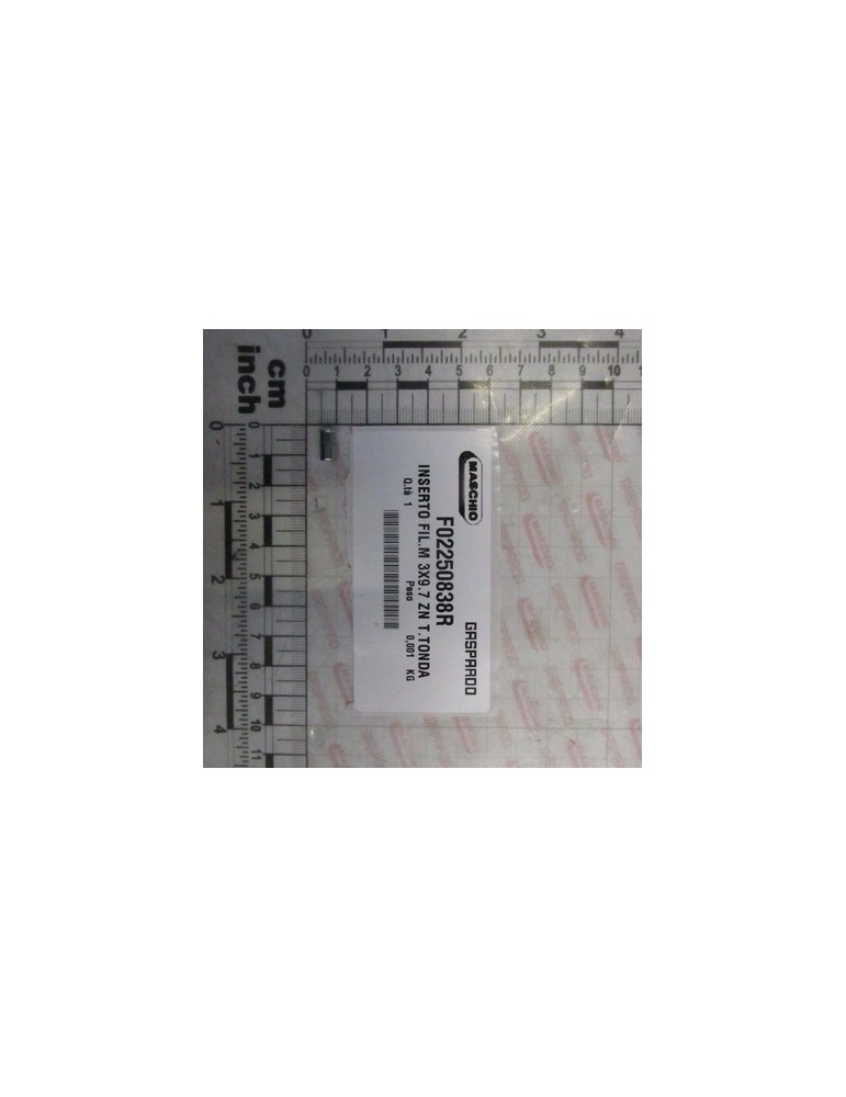 METAL INSERT M3X9.7 ZN