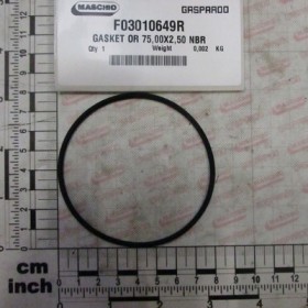 GASKET OR 75,00X2,50 NBR